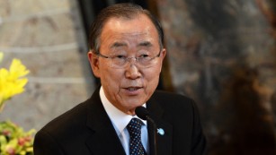 United Nations Secretary-General Ban Ki-moon/