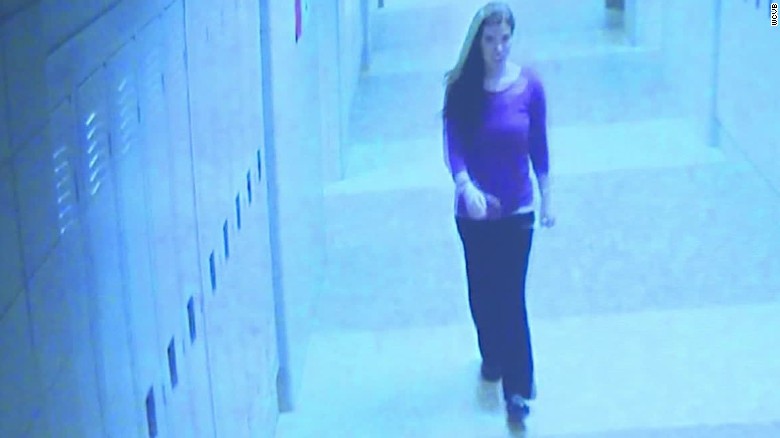 Video shows teacher&#39;s last steps before being killed