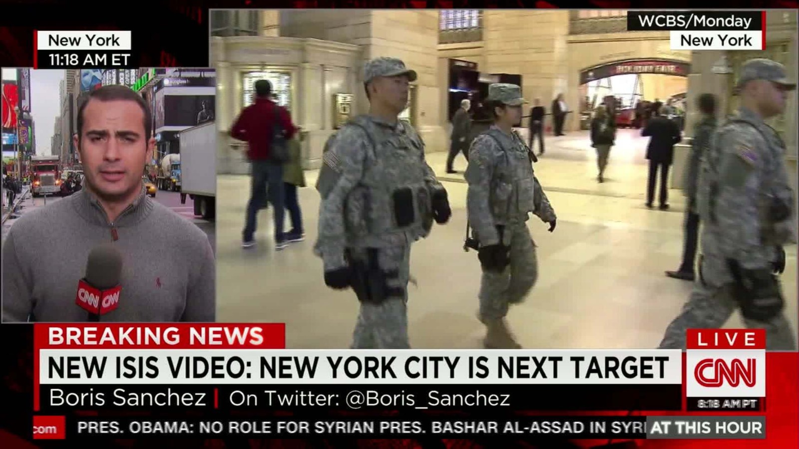 ISIS: New York City is our next target