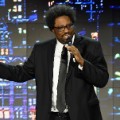 NEW YORK, NY - NOVEMBER 17:  Comedian Kamau Bell performs on stage during CNN Heroes 2015 - Show at American Museum of Natural History on November 17, 2015 in New York City. 25619_022  (Photo by Kevin Mazur/Getty Images for CNN)