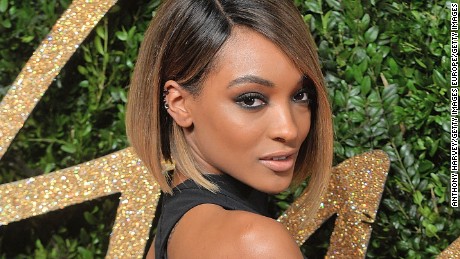 LONDON, ENGLAND - NOVEMBER 23:  Jourdan Dunn attends the British Fashion Awards 2015 at London Coliseum on November 23, 2015 in London, England.  (Photo by Anthony Harvey/Getty Images)