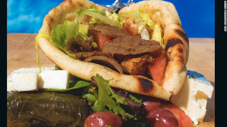 For a cheap street eat, the freshly carved lamb gyro is the top pick at Uncle Gussy&#39;s, an insanely popular food truck run by two brothers. Mom makes the tzatziki sauce. 