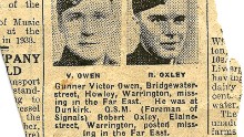 Missing throughout action: Any newspaper clipping studies Oxley's capture.