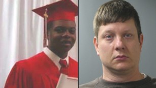 Officer Jason Van Dyke, right, has been charged in Laquan McDonald&#39;s death.