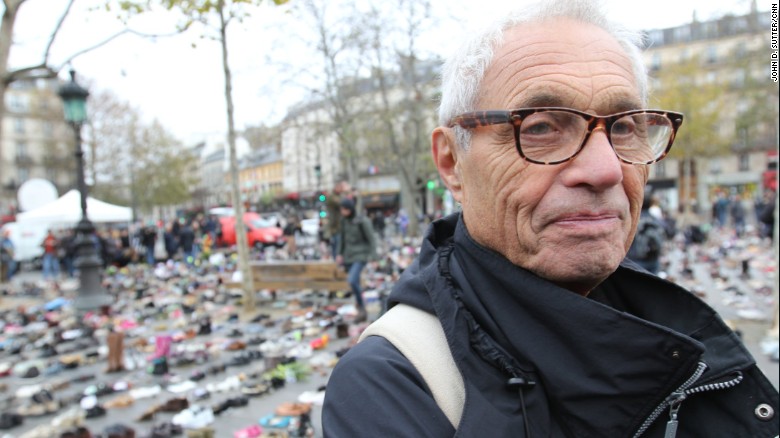 &quot;The shoes are marching for us,&quot; said René Stroh of Paris.