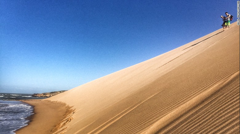 Punta Gallinas has an &quot;end of the earth&quot; feel, helped by the 200-foot-high Taroa Dunes, which tumble straight down into the tumultuous Caribbean.