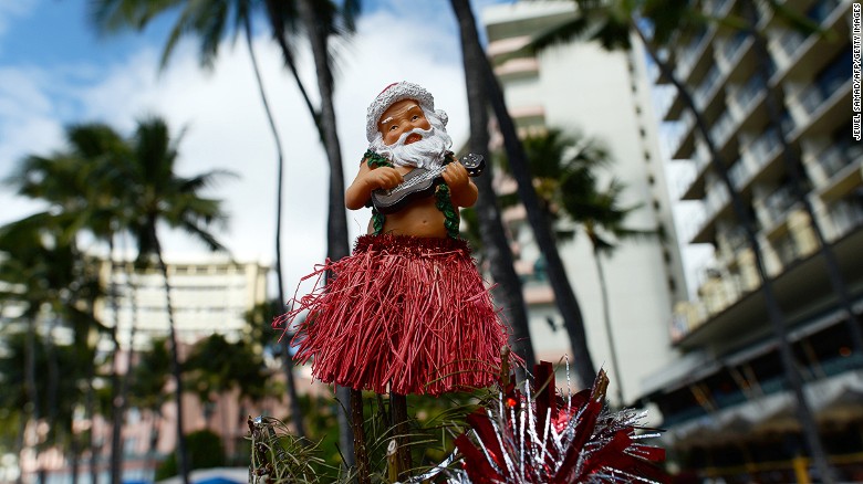 &quot;Mele Kalikimaka&quot; is the Hawaiian Christmas greeting made famous by Bing Crosby&#39;s hit song of 1950. What the Aloha State lacks in snow it more than makes up for with festive vibes of peace and goodwill. 
