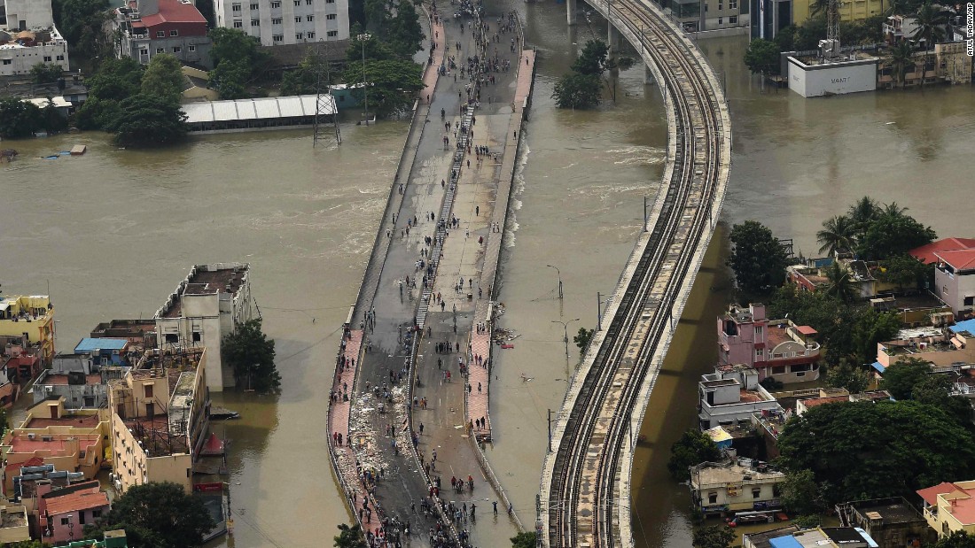 Chennai floods Relief effort underway