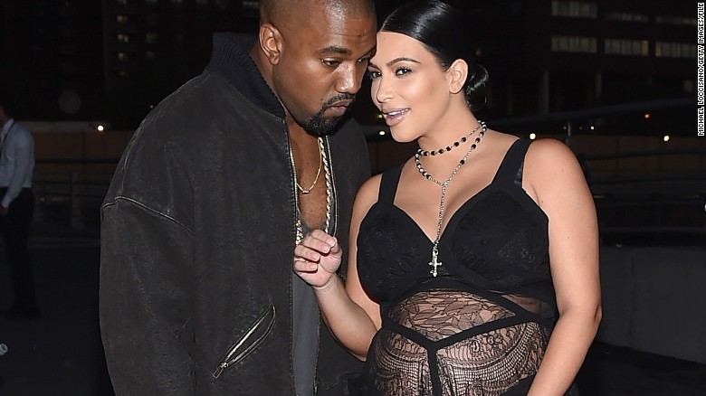Rapper Kanye West and television personality Kim Kardashian welcomed their second child, a baby boy, on December 5. No word on which direction they'll go as far as a name for daughter North West's baby brother.