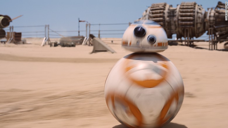 BB-8, the plucky astromech featured in &quot;Star Wars Episode VII: The Force Awakens,&quot; is the brainchild of designers Matt Denton and Joshua Lee, who eschewed CGI and created a tactile version of the droid for use on set. 