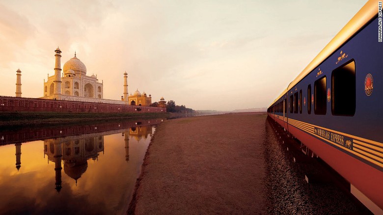 India&#39;s Maharajas&#39; Express first hit the tracks in 2010. The week-long Delhi to Mumbai journey takes in plenty of national highlights, including the Taj Mahal, the Ajanta Caves, Jodhpur and the Amber Fort. 