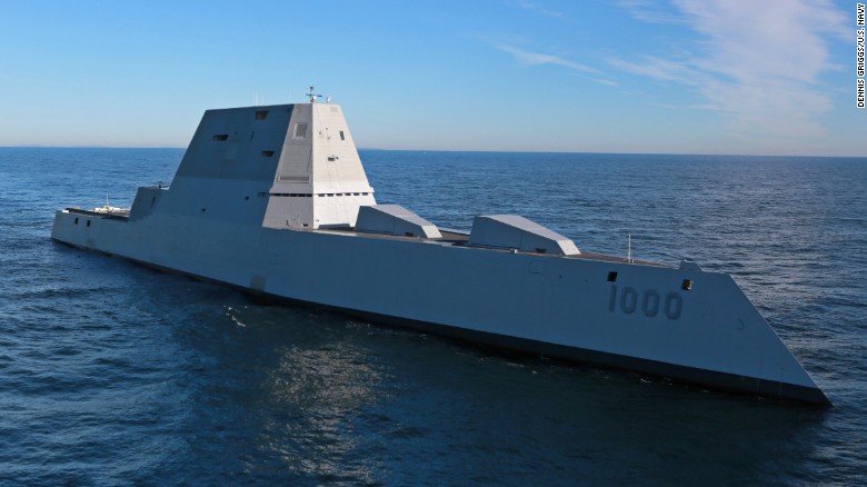 US Navy’s stealth destroyer joins the fleet