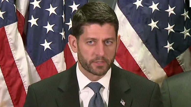 Paul Ryan condemns Donald Trump&#39;s call to ban Muslims