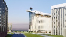 Documents submitted for the WAF reveal the lower floors of Slalom House would also provide space for retailers and food outlets.
