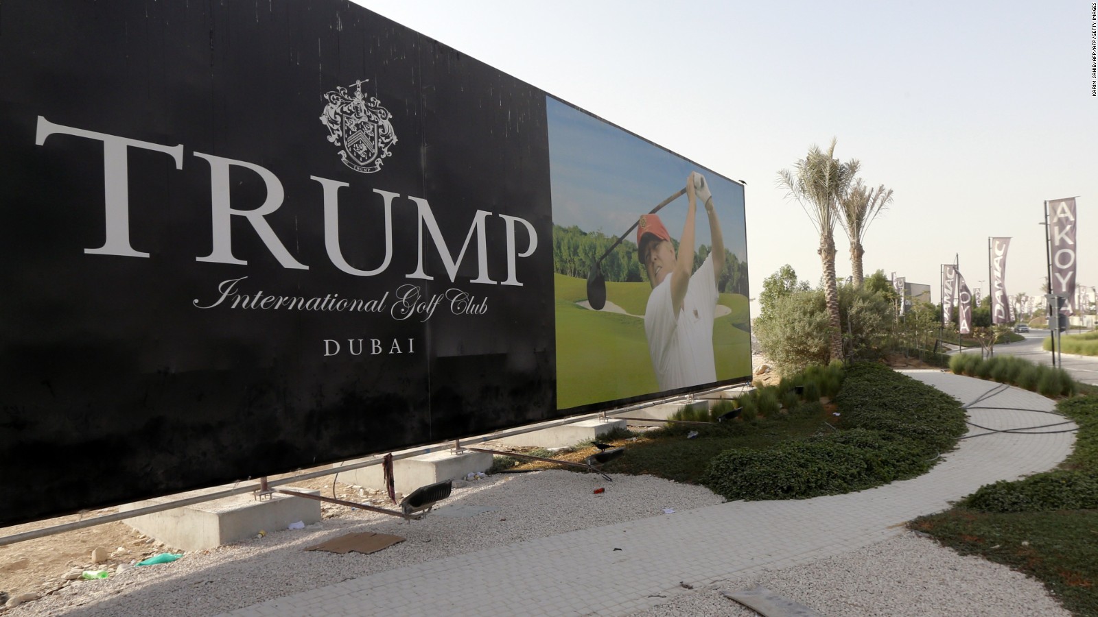 Donald Trump: Comments won't 'impact' Dubai golf course