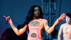 NEW YORK, NY - JUNE 08:  Azealia Banks performs during 2013 Governors Ball Music Festival at Randall's Island on June 8, 2013 in New York City.  (Photo by Ilya S. Savenok/Getty Images)