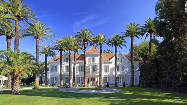Price: $27,400 a week. Close to the heart of St. Tropez and built in the Belle Epoque style, Chateau St. Tropez is surrounded by 3,750 square meters of landscaped gardens and a manicured lawn. To put that into context -- enough space to accommodate a marquee, stage and 200 guests.