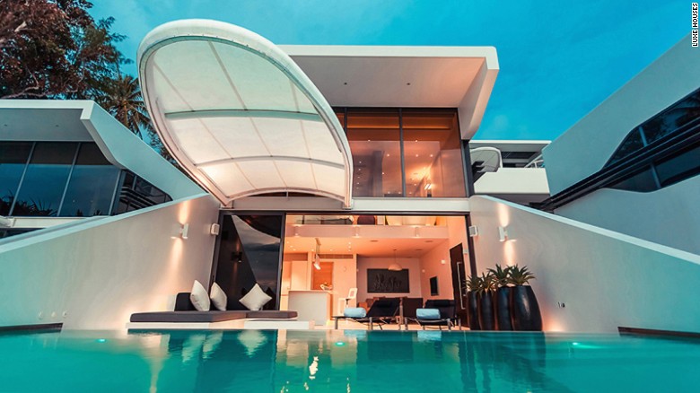 Price on application. Part of Kata Rocks -- a six-star boutique resort -- these 34 &quot;Sky Villas&quot; range in size from one to four bedrooms, each with its own private swimming pool. Living areas are filled with top-of-the-line appliances and  technology, including &quot;smart&quot; kitchens. 