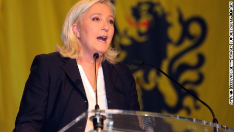 Marine Le Pen: 'Anything but Hillary Clinton'