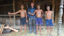 2011: With the Naga people on the Myanmar-India border. The Naga have been described as the last headhunting tribe in the world, although the practice has now died out. 