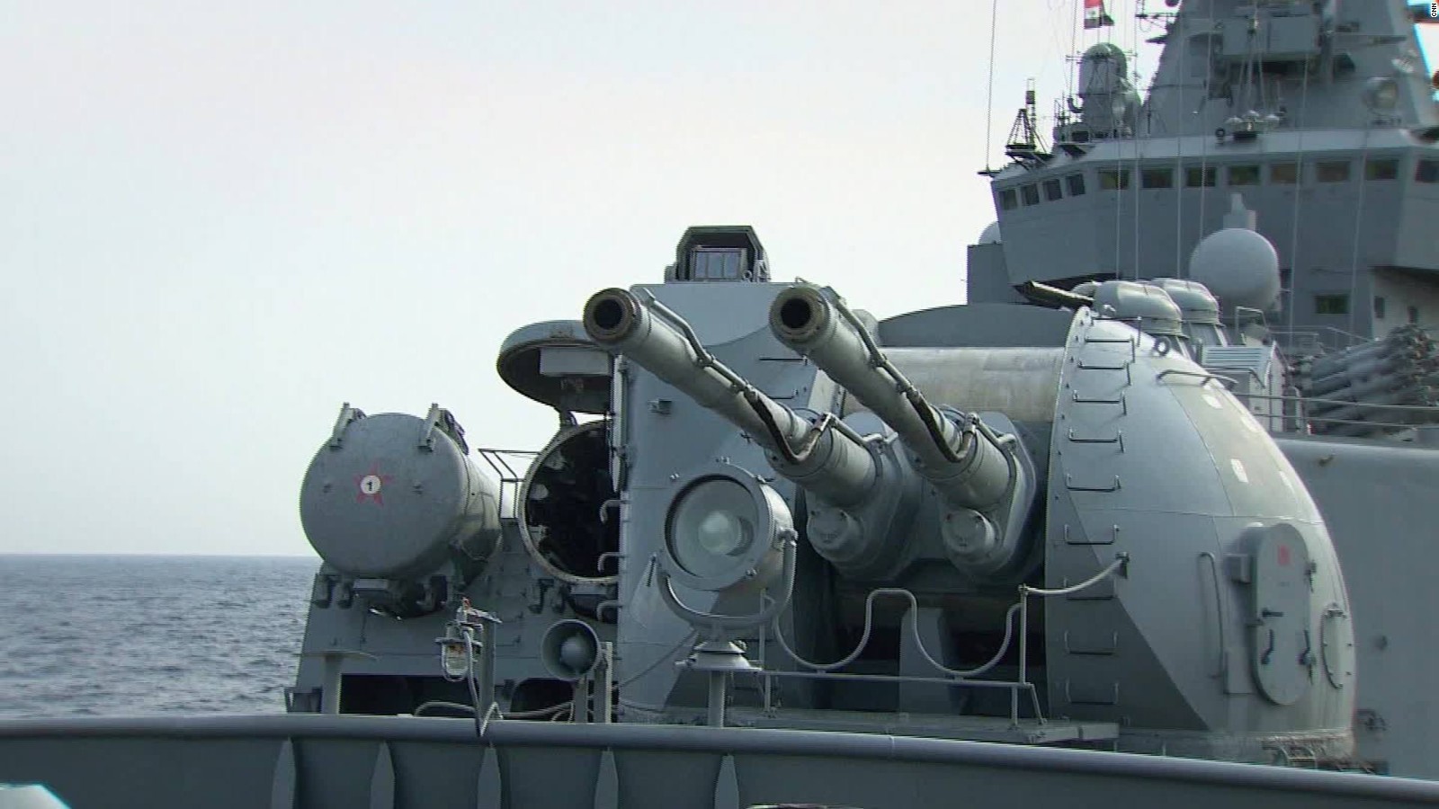 Russian military warship sends powerful message in Syria