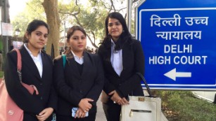 Law students Kritika Dua, Dolly Kaushik and Monika Khatri said the Indian criminal justce system failed the Delhi gang rape victim.