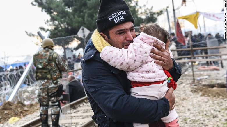 1m refugees reach Europe in a year