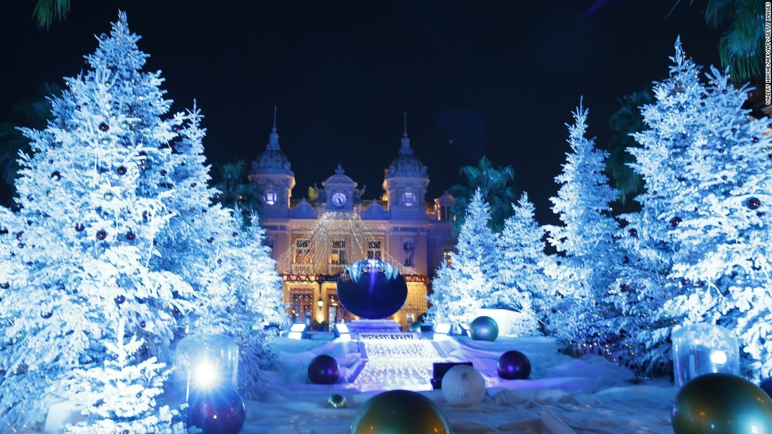 You&#39;d expect the Monte-Carlo Casino in Monaco to deliver some Christmas sparkle. And you would not be disappointed.
