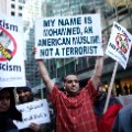 Donald Trump Muslim ban protest