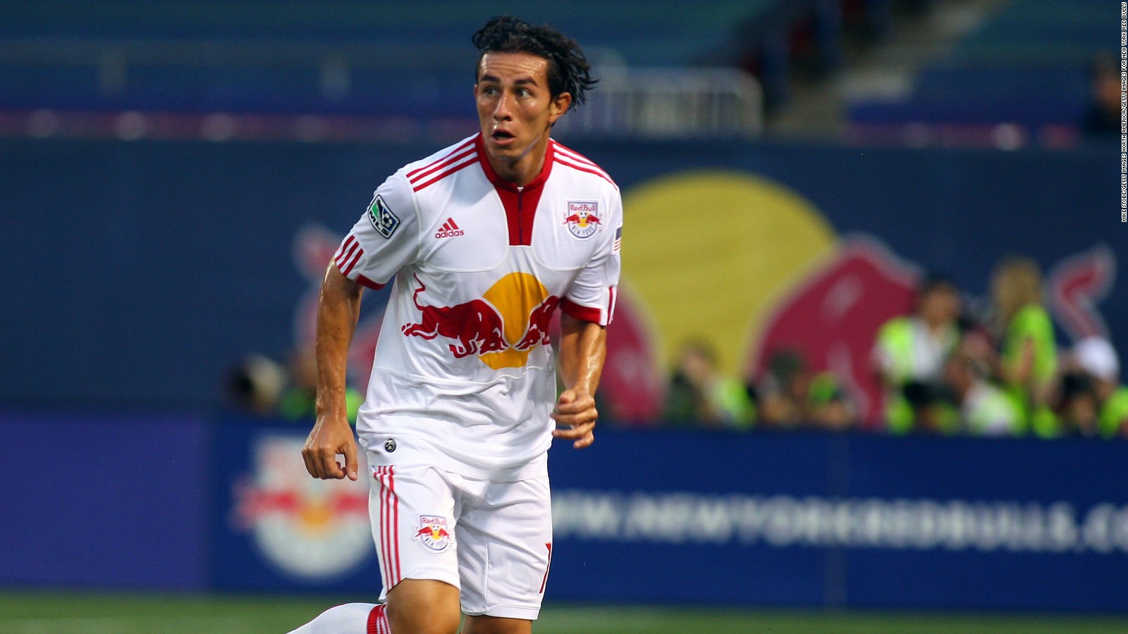 Alfredo Pacheco spent a season on loan at the Major League Soccer team New York Red Bulls in 2009. He was shot to death on Sunday in El Salvador.