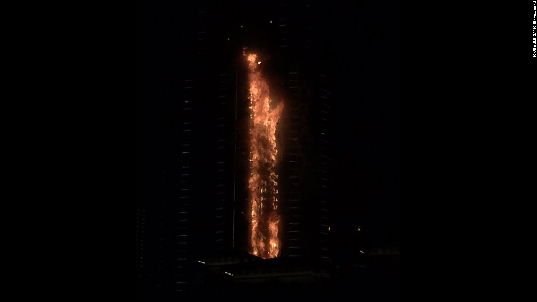 Dubai Hotel Fire: Photographer Rescued From 48th Floor - CNN.com