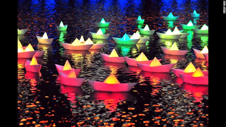 At Light City Baltimore, a weeklong event kicking off in late March, light art installations will illuminate a 1.2-mile path along the city&#39;s Inner Harbor. This installation, &quot;Voyage&quot; by &lt;a  data-cke-saved-href=&quot;http://www.aether-hemera.com&quot; href=&quot;http://www.aether-hemera.com&quot; target=&quot;_blank&quot;&gt;Aether &amp;amp; Hemera&lt;/a&gt;, is among the works to be displayed.