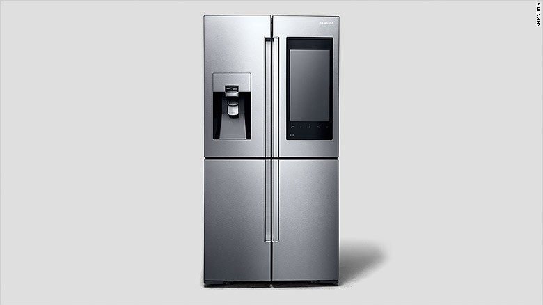 Samsung&#39;s Family Hub fridge will be available in the U.S. in spring 2016. 