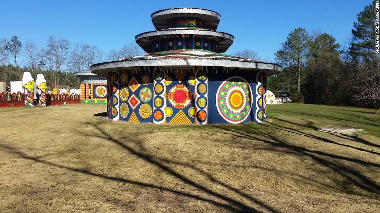 Eddie Owens Martin&#39;s folk art environment Pasaquan was recently restored and is set to open this year.