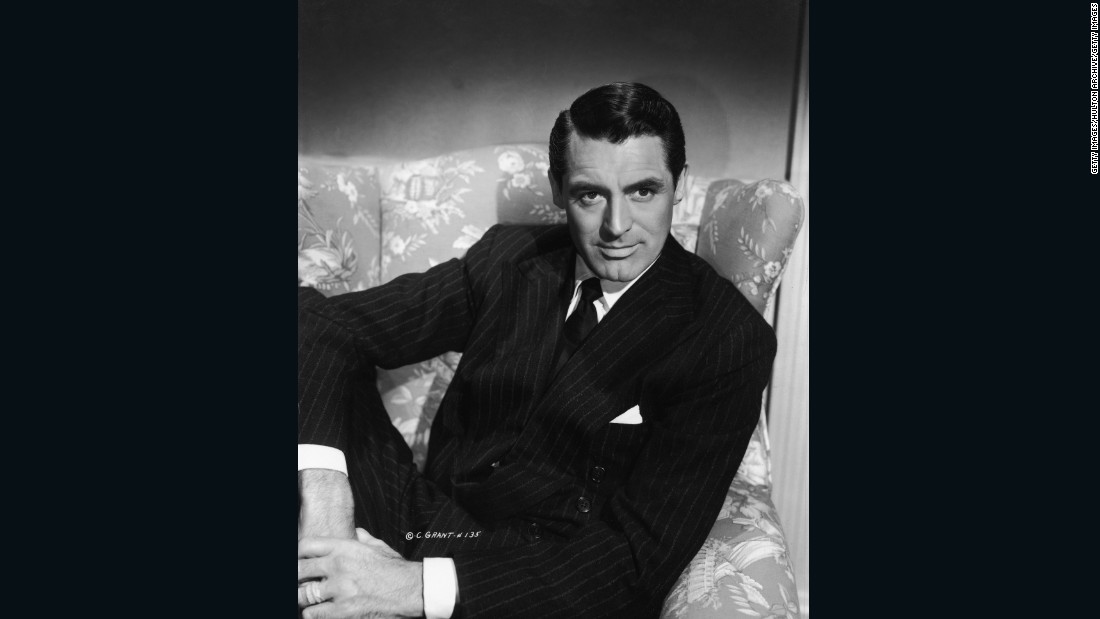 British actor Cary Grant epitomizes an Old Hollywood sophistication that men still try to emulate today. 