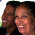 Dr. Sanjay Gupta and his mother, Damyanti, trace their ancestry for CNN's "Roots" series June 8, 2014 in Tharushah, Pakistan.