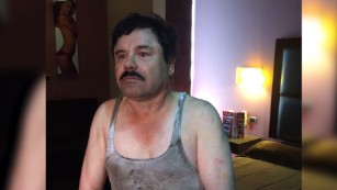 Joaquin &quot;El Chapo&quot; Guzman photographed in filthy shirt after sewer escape