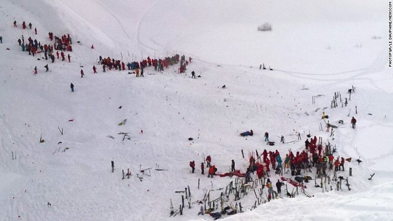 Avalanche swamps students in French Alps; 3 dead, 1 missing