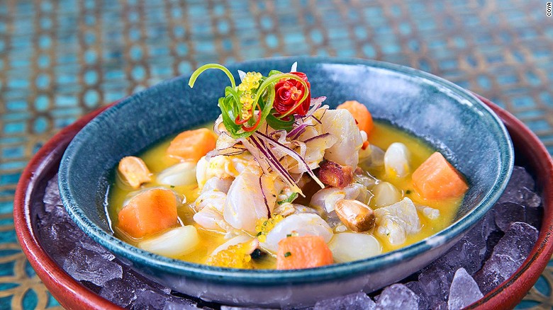 Peruvian cuisine moves into Dubai with the 2015 opening of Coya, a restaurant that&#39;s already proved to be a big success in London. No surprise that seafood ceviche is a big draw, as are specials like the ox heart with aji spicy sauce.