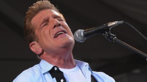 NEW ORLEANS, LA - MAY 05:  Glenn Frey of the Eagles performs during the 2012 New Orleans Jazz & Heritage Festival - Day 6 at the Fair Grounds Race Course on May 5, 2012 in New Orleans, Louisiana.  (Photo by Rick Diamond/Getty Images)