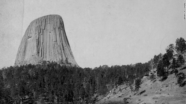 Devil&#39;s Tower in Wyoming became the first National Monument under the 1906 Antiquities Act.