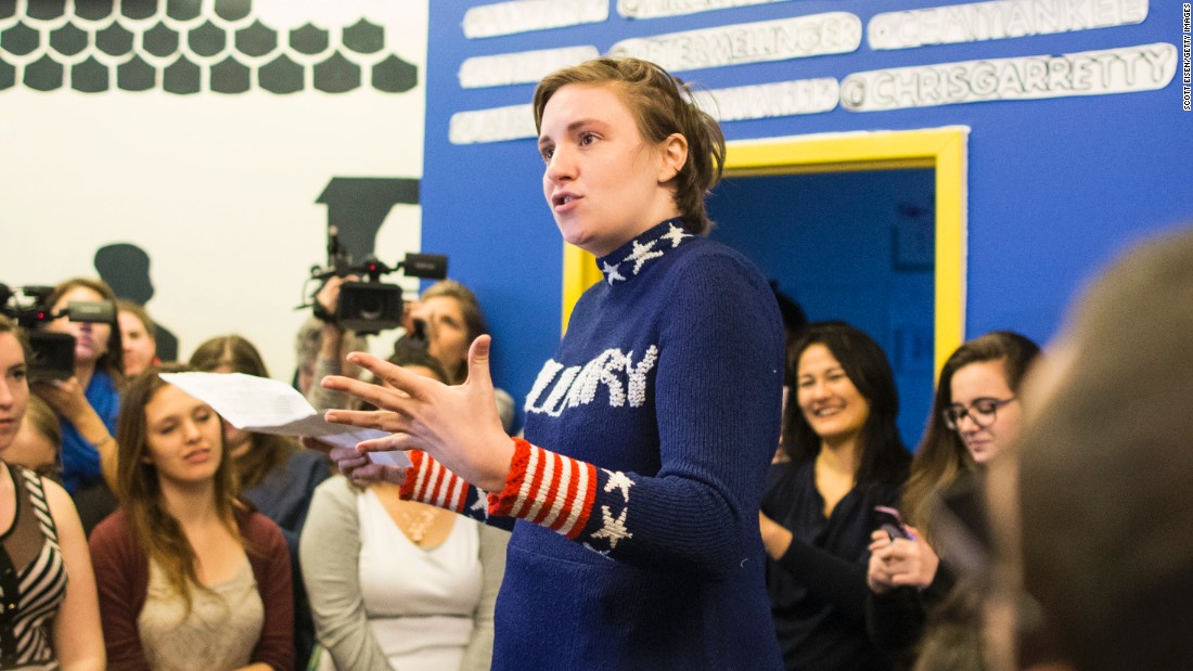 Lena Dunham to campaign for Hillary Clinton in North Carolina