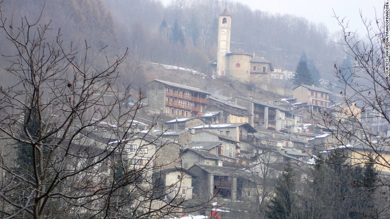 The alpine town of Ostana in the Italian region of Piedmont welcomes its first baby in 28 years