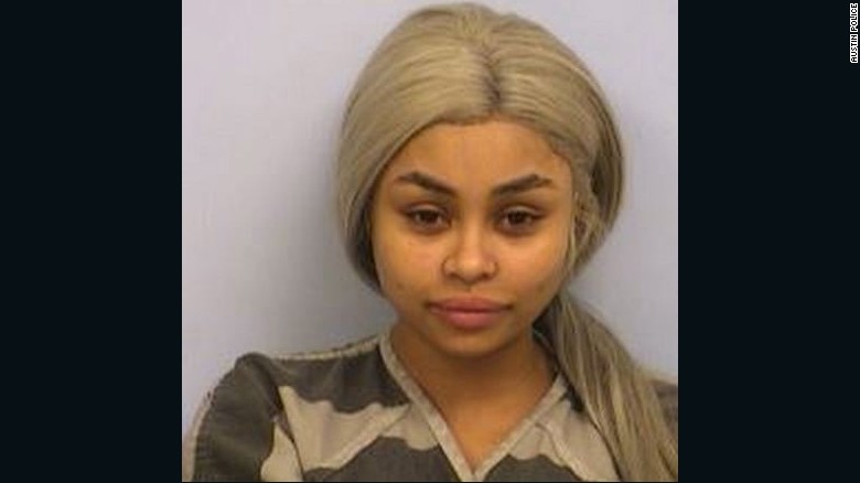 Angela Renee White, also known as Blac Chyna was arrested for public intoxication at Austin-Bergstrom International Airport