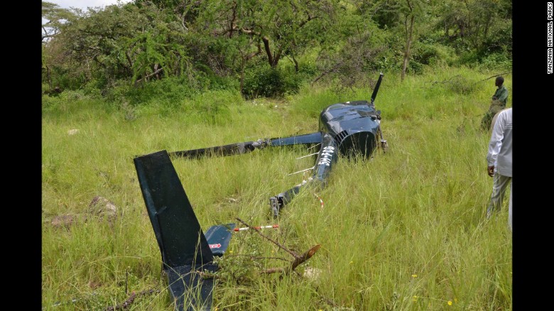 Helicopter pilot killed on Tanzania anti-poaching mission