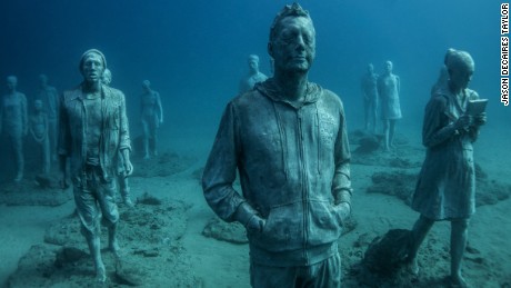 Underwater Atlantic Museum opens off Spain’s Lanzarote island