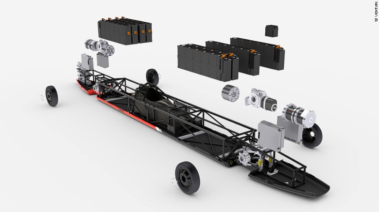 & Quot? Το προηγούμενο αυτοκίνητο ήταν κάτω από 3.000 κιλά, και τώρα είμαστε ίσως ακόμη και πάνω από 3,500kg, & quot?  λέει Biscaye.  & Quot? Αυτή η νέα απέχει τεσσάρων τροχών, ενώ η προηγούμενη ήταν μόνο μπροστινό τροχό & lt? Br / & gt? & Quot? Είναι & # 39? S επίσης πολύ πιο ισχυρό:.! 3.000 ίππους πέδησης - τεράστιο & quot? & Lt? br / & gt?