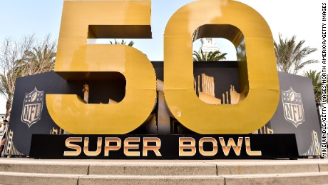 SAN FRANCISCO, CA - FEBRUARY 04: Super Bowl 50 signage is displayed around Super Bowl City on February 4, 2016 in San Francisco, California. (Photo by Mike Windle/Getty Images)