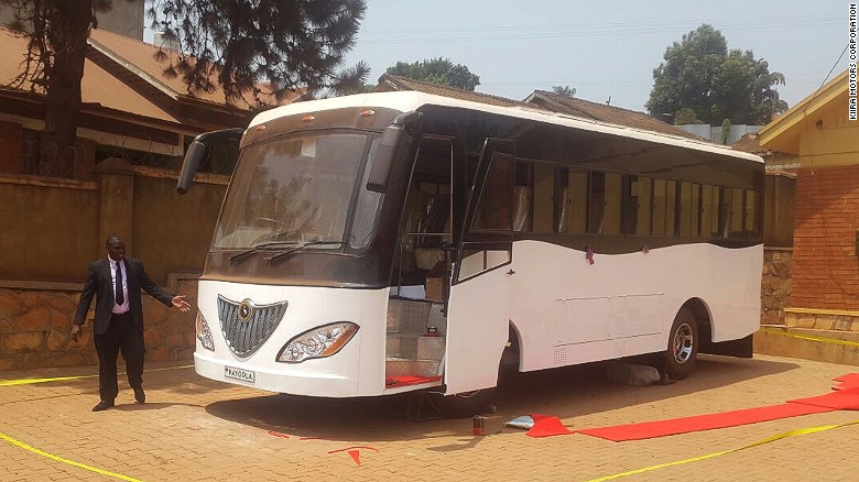 Ugandan company Kiira Motors Corporation is launching Africa's first solar-powered bus. CEO Paul Isaac Musasizi hopes to greatly expand the country's solar vehicle industry. 