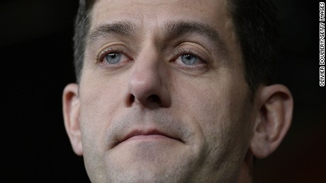 House Speaker Paul Ryan speaks during his weekly briefing at the U.S Capitol on February 11, 2016 in Washington, DC.  